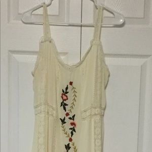Nanette Lepore Size 8 Long Ivory Dress